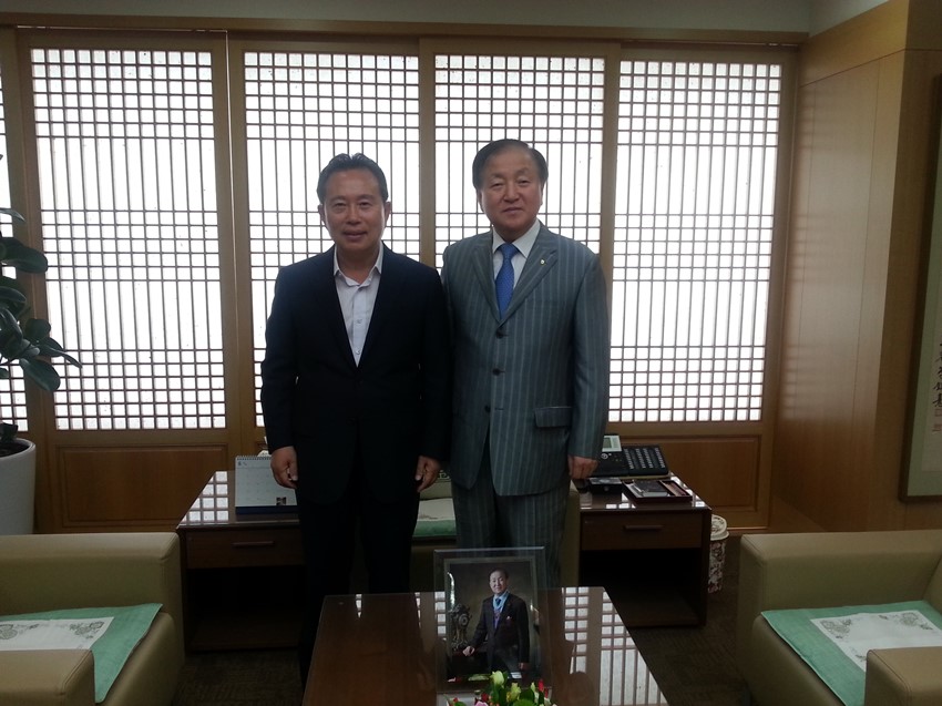 1.이현준 군수, 김주하 농협은행장 면담